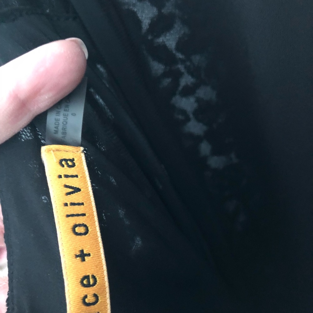 Lace Fitted Gown With An Open Back - image 5